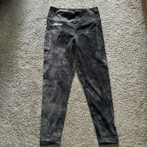 Superfresh Gray Tie-Dye legging/workout pants